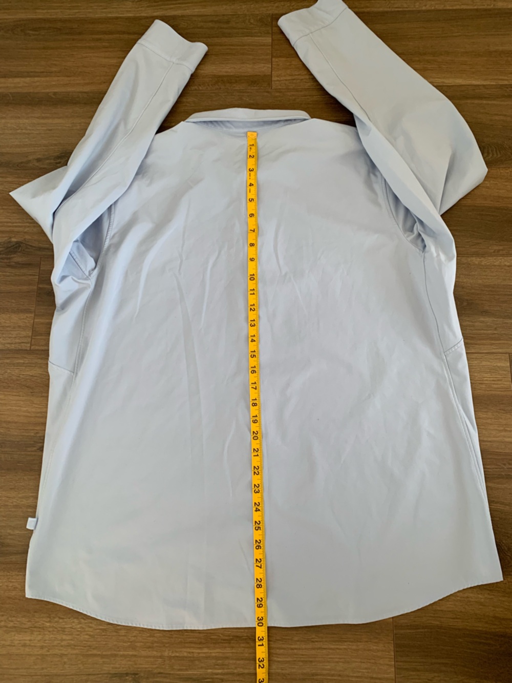 Lululemon Shirt Men’s Light Blue Button-down Long Sleeve Shirt size XXl - Picture 8 of 9